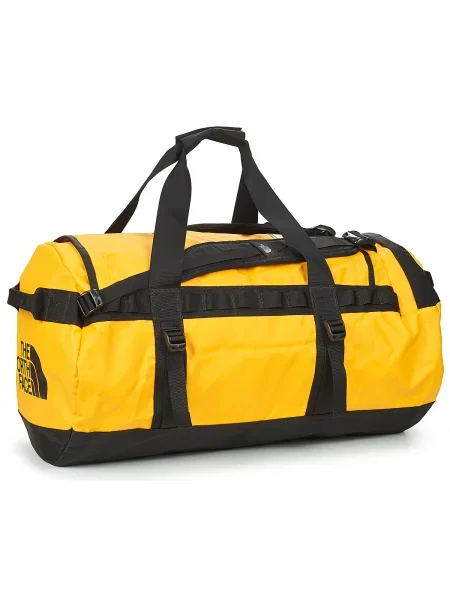Cestovná taška The North Face Base Camp Duffel M 71 l summit gold/black/npf žltá