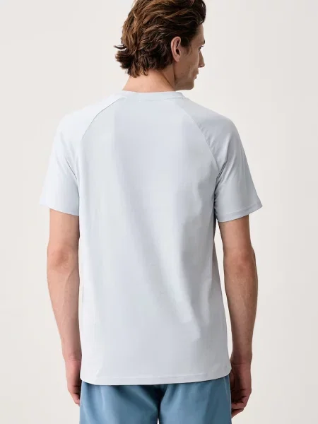 BOSS T-shirt T-Shirt RN Slim Fit niebieska