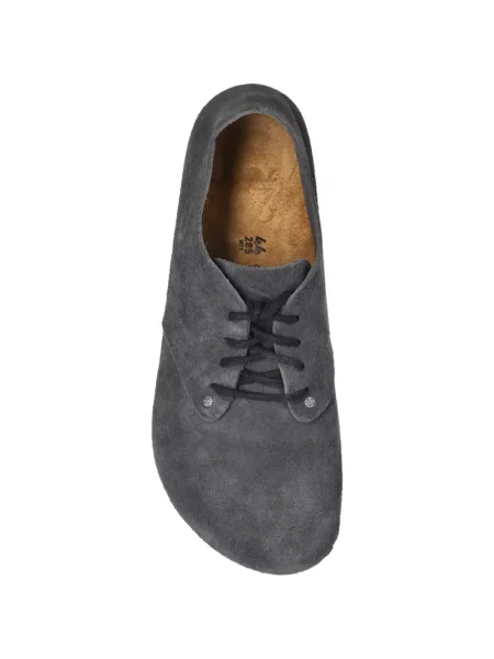 Sneakers Birkenstock σουέντ γκρι