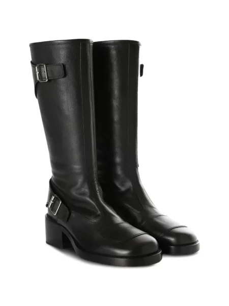 Cizme Ann Demeulemeester cu cataramă negru