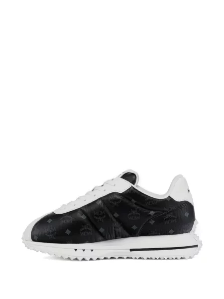 Sneakerși Mcm cu imagine negru