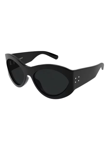 Ochelari de soare Saint Laurent Eyewear cu tepi negru
