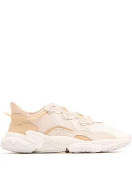 Sneakerși Adidas Ozweego cu șireturi din dantelă alergare verde