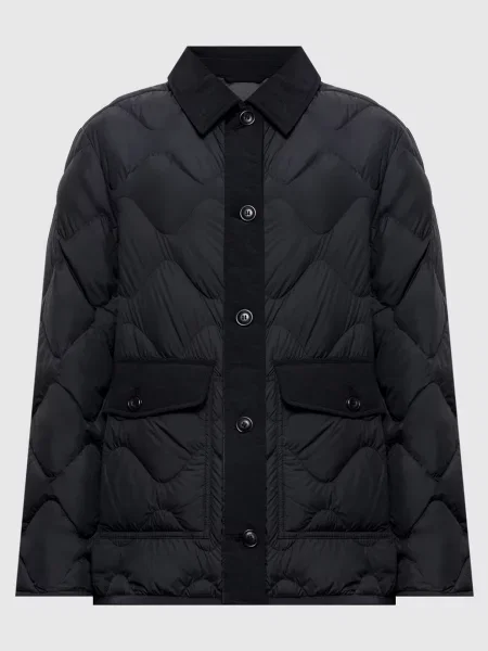 Темно-сіра пухова куртка Woolrich сірий