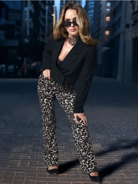 Штани різнобарвний