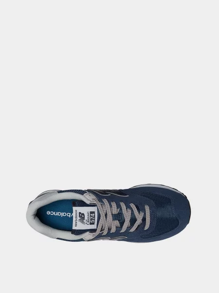 Замшевые повседневные кроссовки New Balance синие
