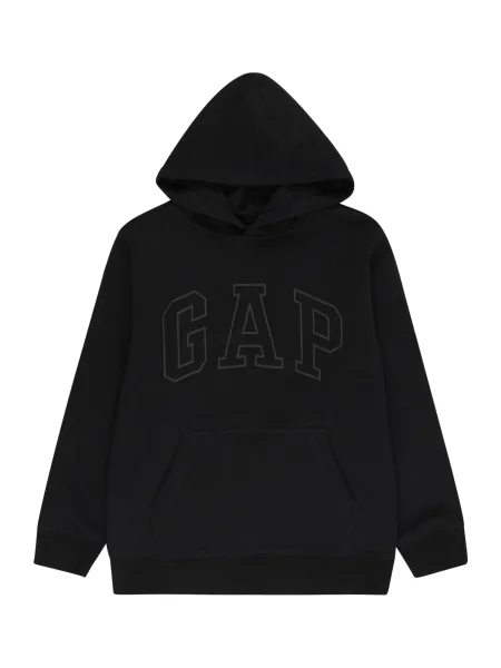 Mikina s kapucňou Gap čierna