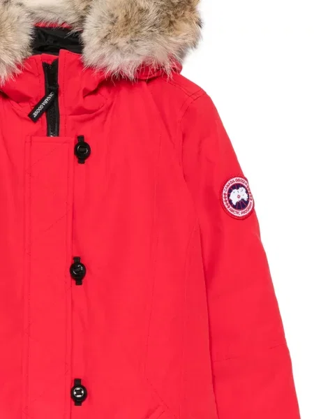 Gyerek parka Canada Goose piros