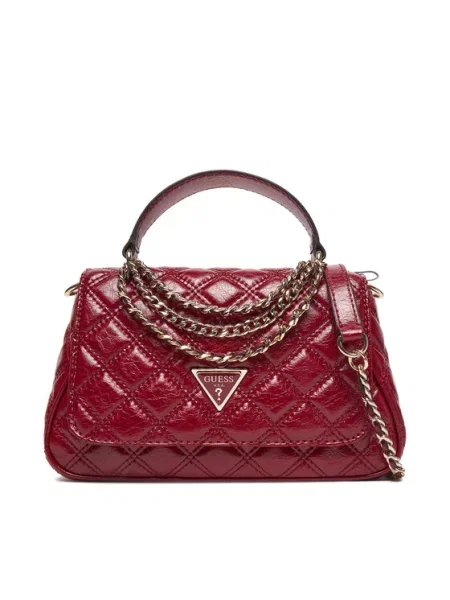 Guess Ročna torba Bordo rdeča