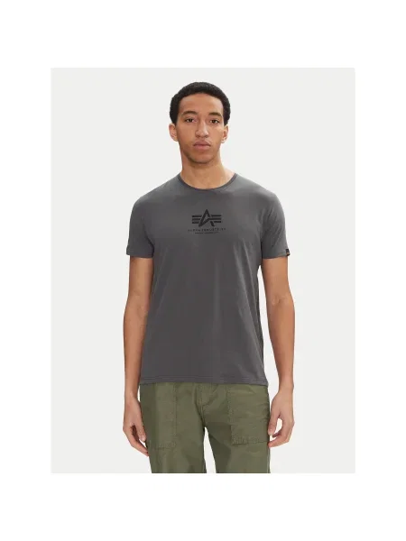 Alpha Industries Póló Basic Regular Fit fekete