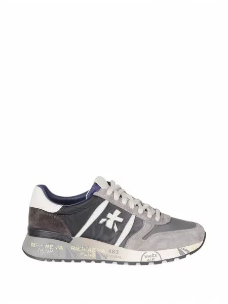 Sneakerși Premiata gri