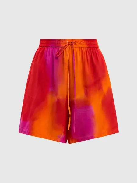 Шорти AMBER із шовку Gary Bigeni помаранчеві