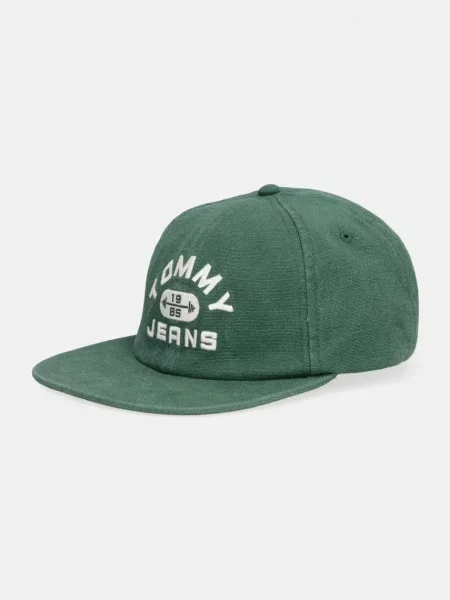 Tommy Jeans Kapa s šiltom zelena