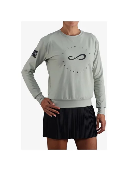 Bluza Endless Inner Tech zielono S szara