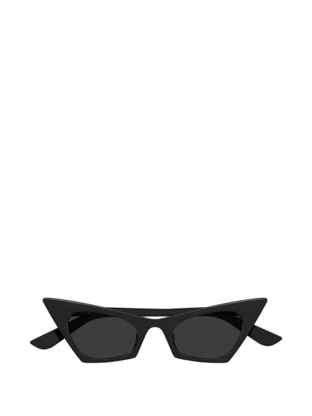 Ochelari de soare ochi de pisică Alexander Mcqueen negru