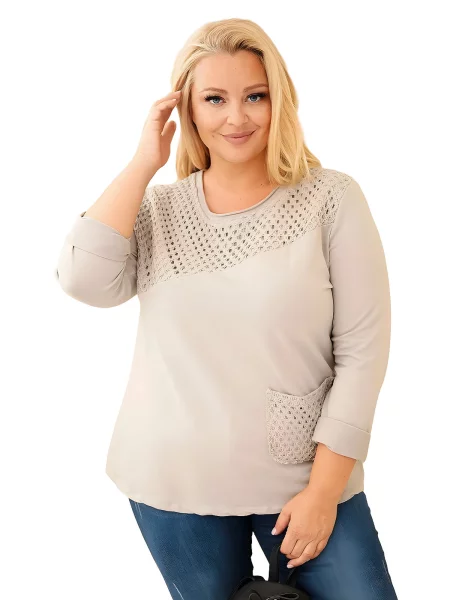 Lumera Mikina Juliette tmavošedá