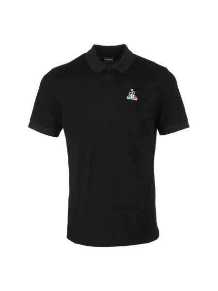Polokošeľa Le Coq Sportif čierna