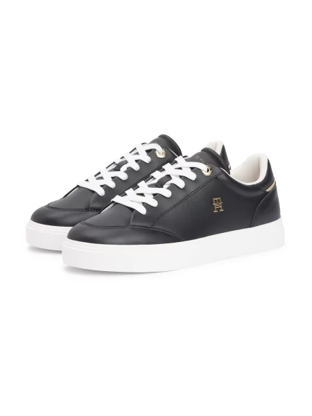 Tommy Hilfiger Sneakersy Th Chic Cupsole čierna