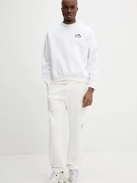 Спортивні штани Inbetweeners прямі середня посадка бежевий