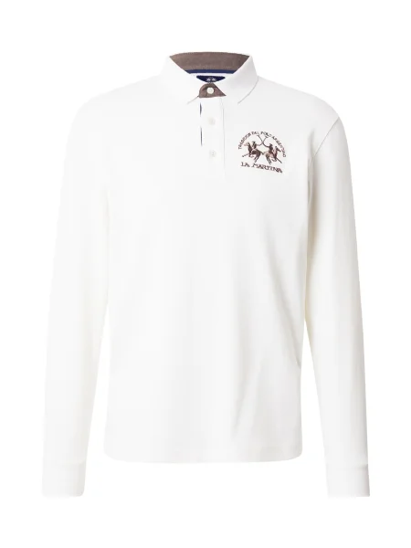 La Martina Póló / piszkosfehér barna