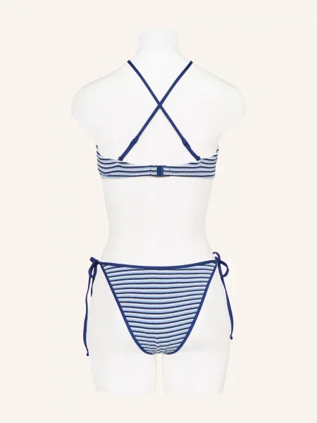 Seafolly Góra Od Bikini Z Fiszbinami Horizons blau białe
