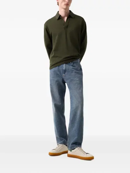 Gulerat tricou polo Bogner verde