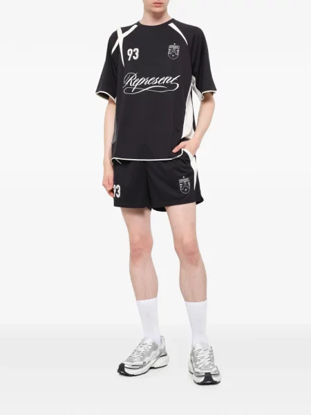Fotbal pantaloni scurți Represent negru