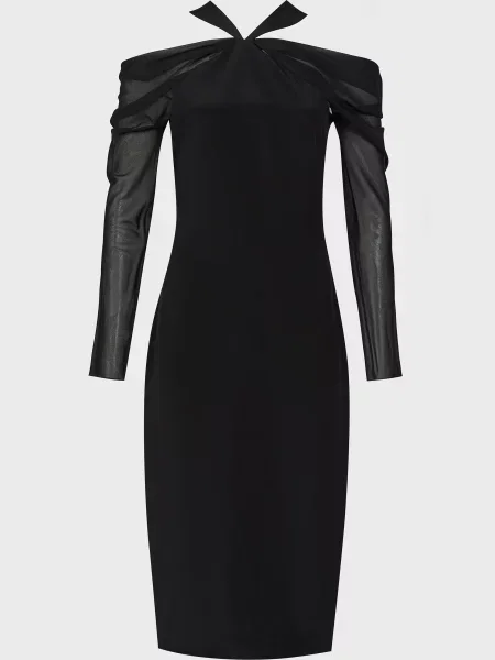 Платье Cushnie черное