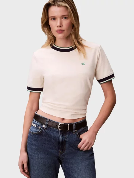 Футболка Calvin Klein Jeans біла