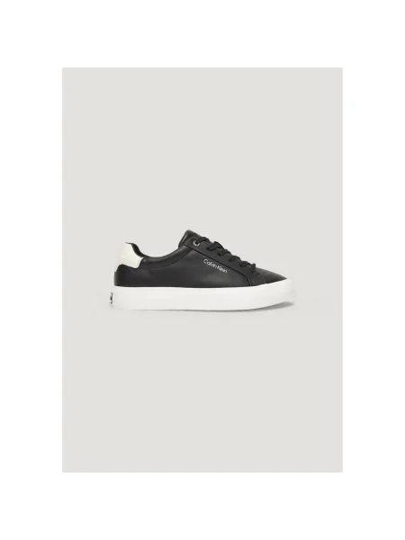 Calvin Klein Sneakers Vulc Lace Up Lth/Moire Bt negru