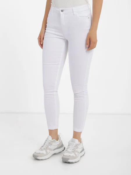 Piazza Italia Завужені джинси без підкладки білий