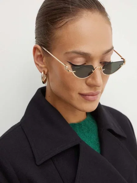 Sunčane naočale Gucci za žene crna