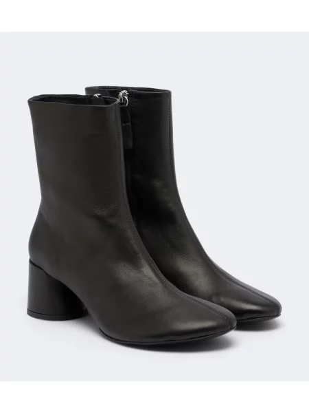 Cizme scurte Souliers Martinez din piele negru
