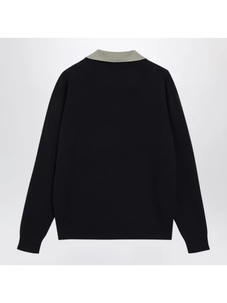Sweter Miu Miu z kaszmiru niebieski
