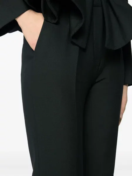 Pantaloni Genny plisate negru