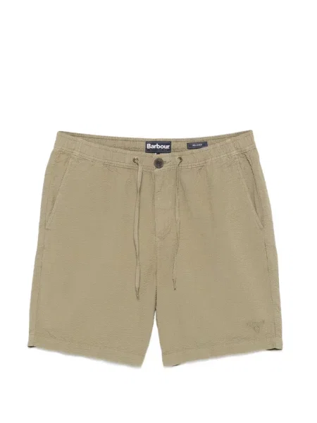 Pantaloni scurți Barbour cu cordon verde