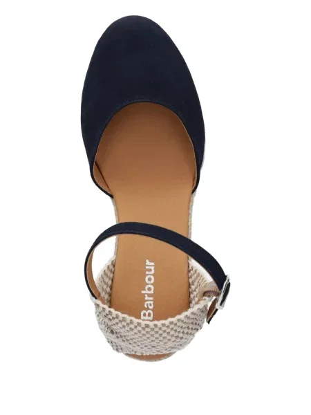 Espadrile Barbour cu pană albastru