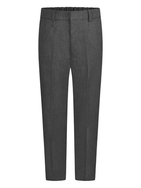 Spodnie dziecięce Zeco Schoolwear szare