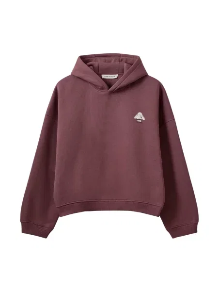 Bluza z kapturem Sofie Schnoor z kapturem fioletowa