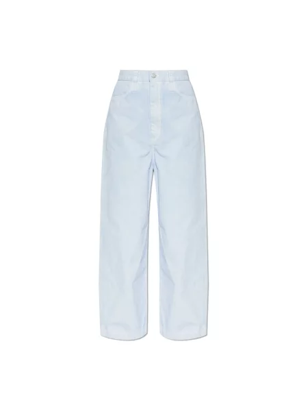 Jeansy Issey Miyake niebieskie