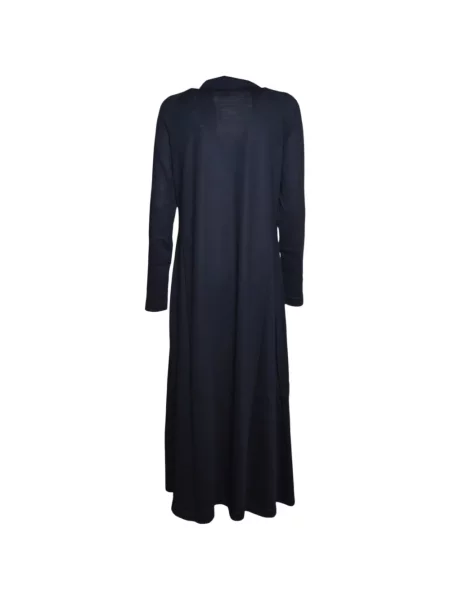 Gulerat lung rochie maxi Aspesi albastru