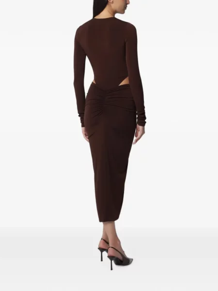 Rochie midi The Andamane maro