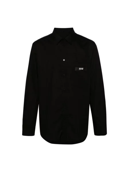 Koszula dżinsowa Versace Jeans Couture casual czarna