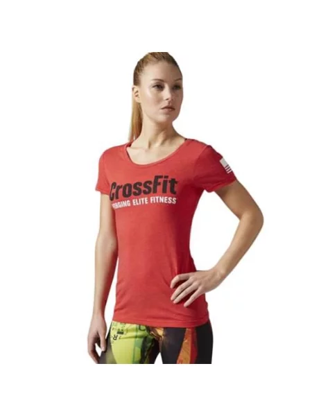 Koszulka sportowa Reebok czerwona