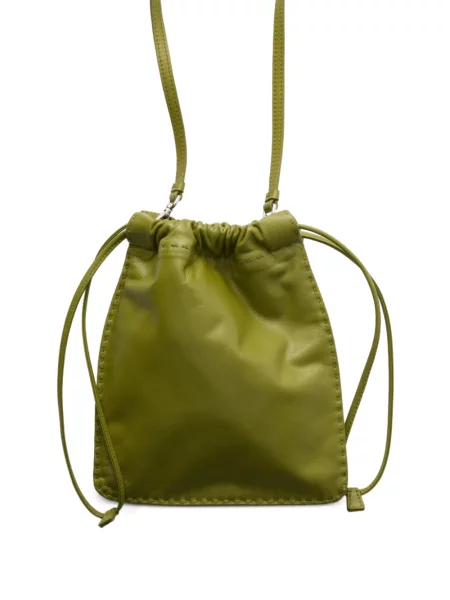 Geantă Prada din piele verde
