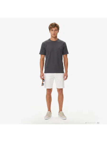 Lacoste T-Shirt O Luźnym Kroju szary
