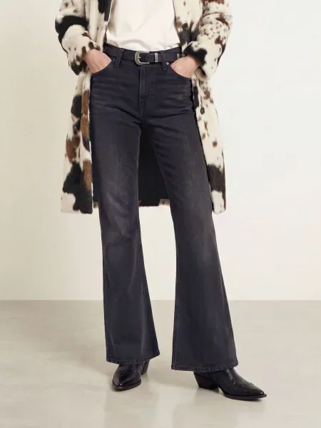 Levi's® Jeansy Flared Puddle Snap Flare schwarz