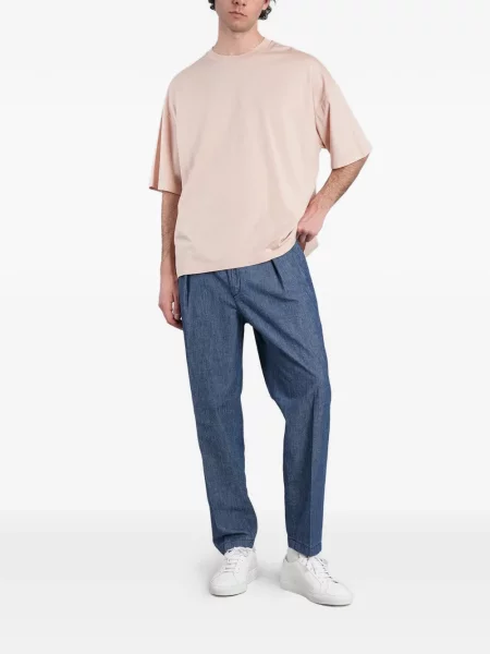 Scurt tricou Roberto Collina roz