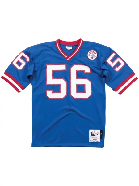 Cămașă Mitchell & Ness din jerseu albastru