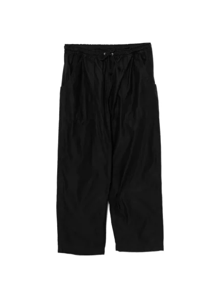 Saténové kalhoty Comme Des Garçons Homme černé